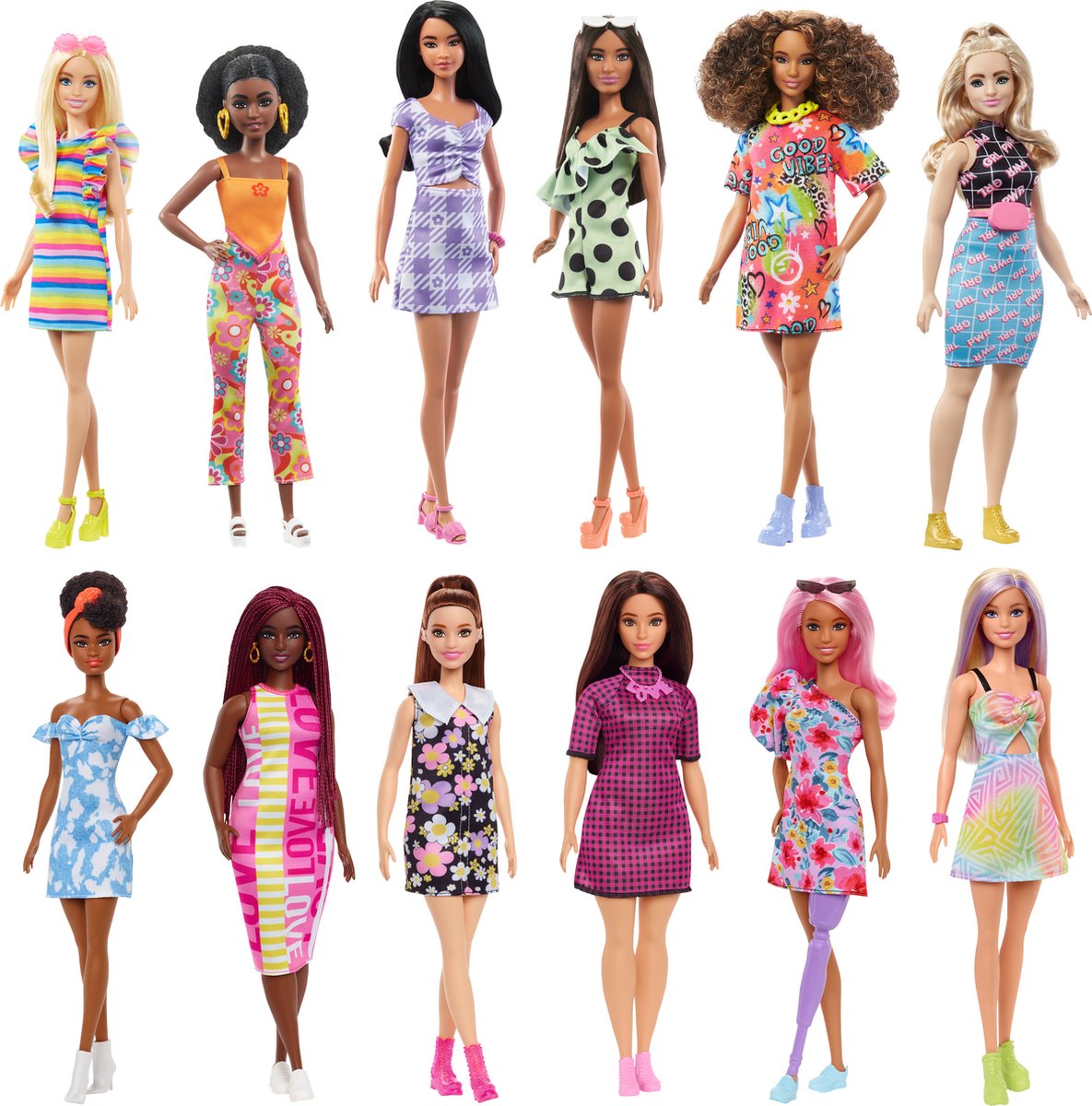 Barbie fashionistas assorti