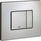 Inodoro con panel de control Grohe skate cosmopolitan - horizontal - doble descarga - acero inoxidable