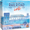 White goblin games railroad ink - deep blue version dice game