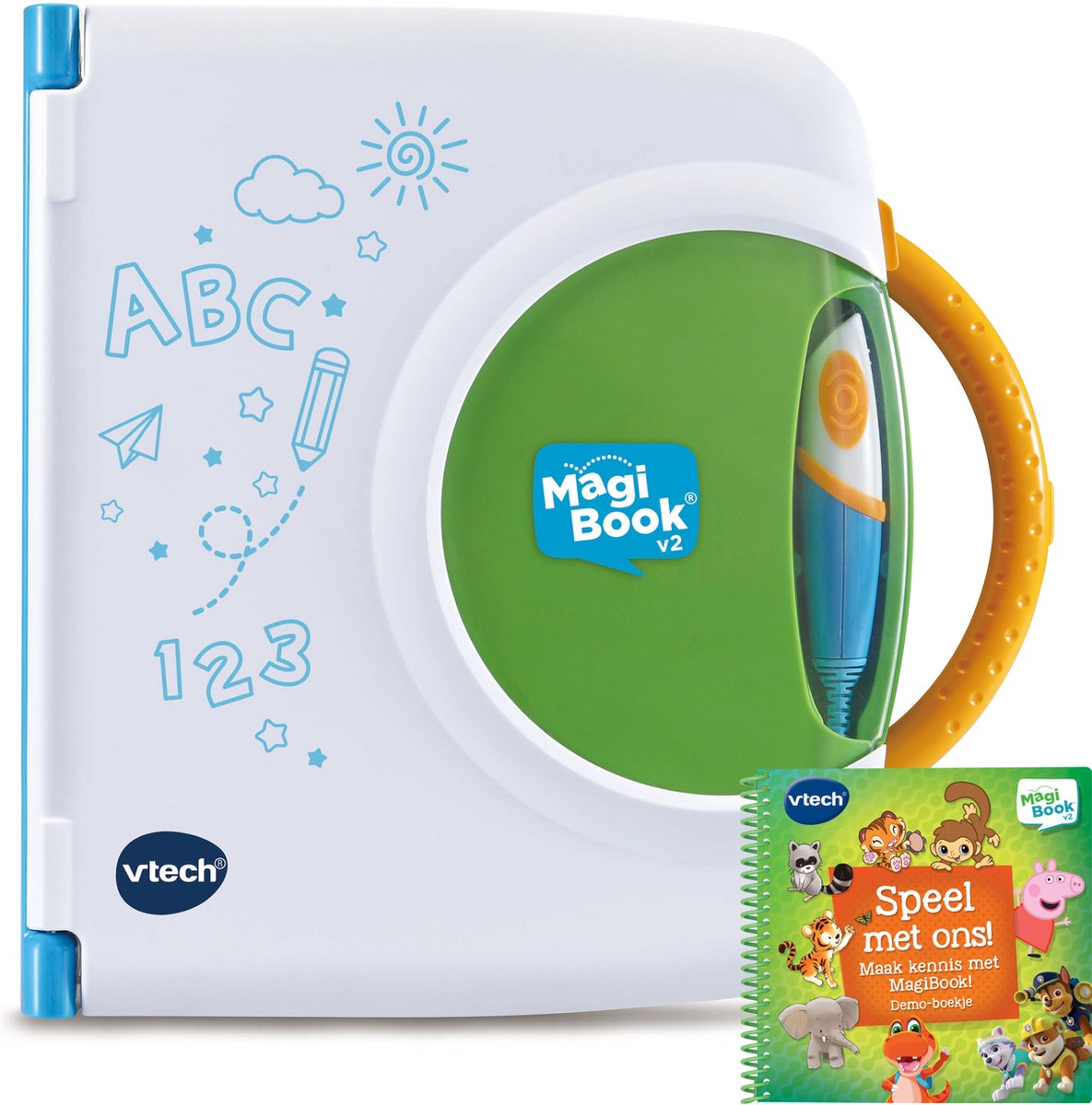 Vtech Magibook Starter Set verde con Demoboek