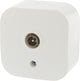 Legrand forix opbouw tv stopcontact - rj11 - wit