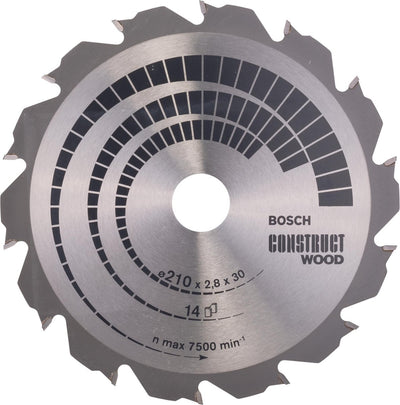 Bosch cirkzb costr. legno 210x30x2,8 14t fwf