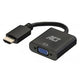 Ley 0.15 m, HDMI-A Macho a VGA Adaptador femenino, con audio