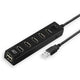 ACT Conectividad USB Hub 7 Puerto con interruptor Aanen Out