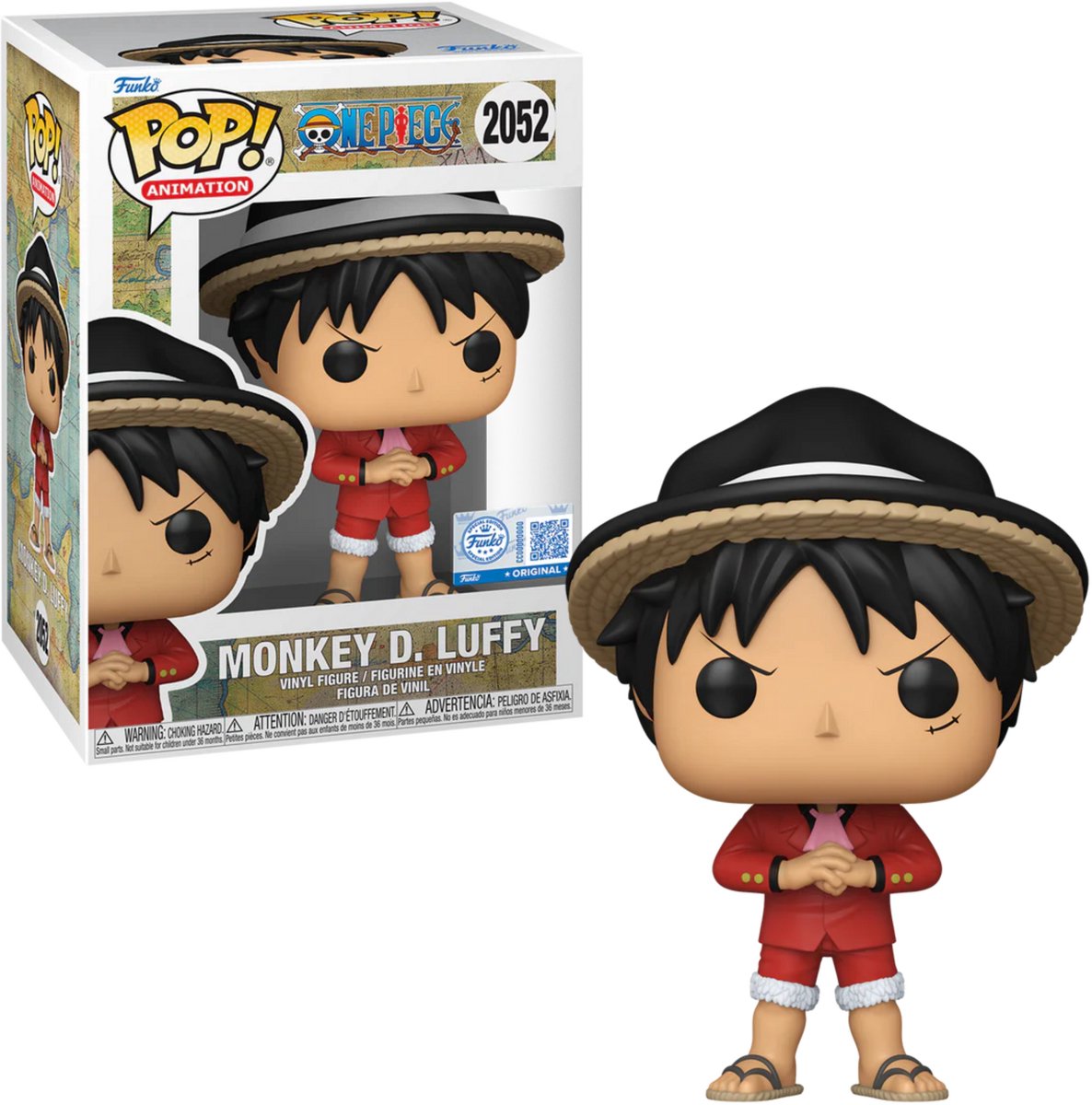 Funko pop! animation: one piece - luffy (whole cake) #2052 special edition exclusive