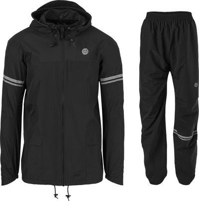 Traje de lluvia original Agu esencial negro