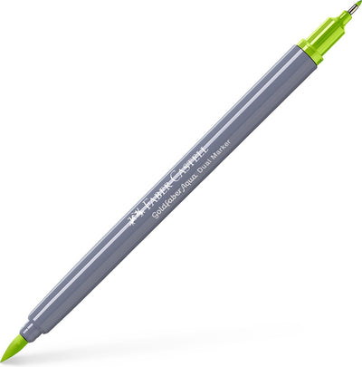 Faber-castell - duo watercolor marker - goldfaber - light green 171 - brush 0.6mm - fc-164671