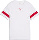 Puma individualrise jersey jr jongens sportshirt - white- red