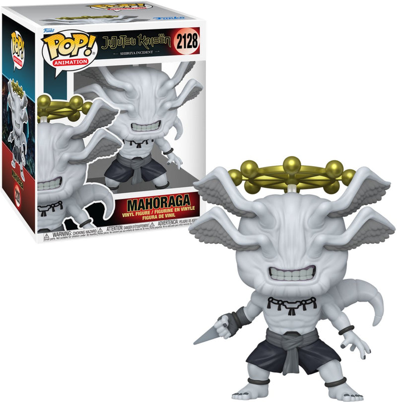 Funko jujutsu kaisen mahoraga (super pop!) figura de vinilo 2128 pop unisex! - neutro - estándar