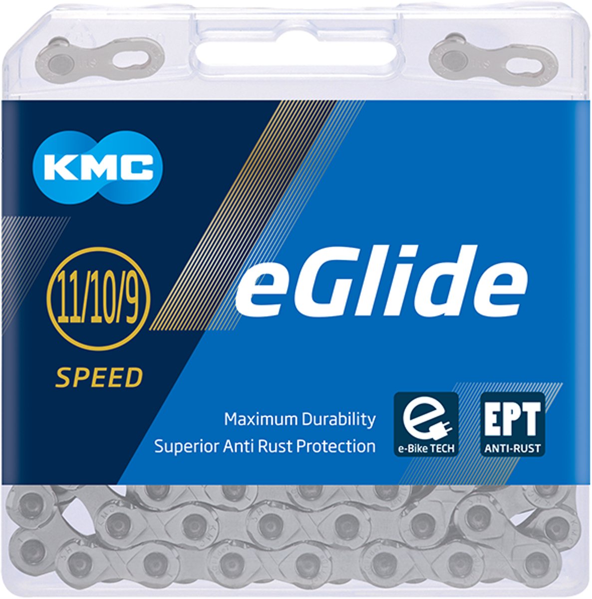 KMC Eglide Kitting 9 11V 118L Shimano Cues