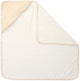 Little dutch badcape - wit - 75 x 75 - newborn naturals - little goose