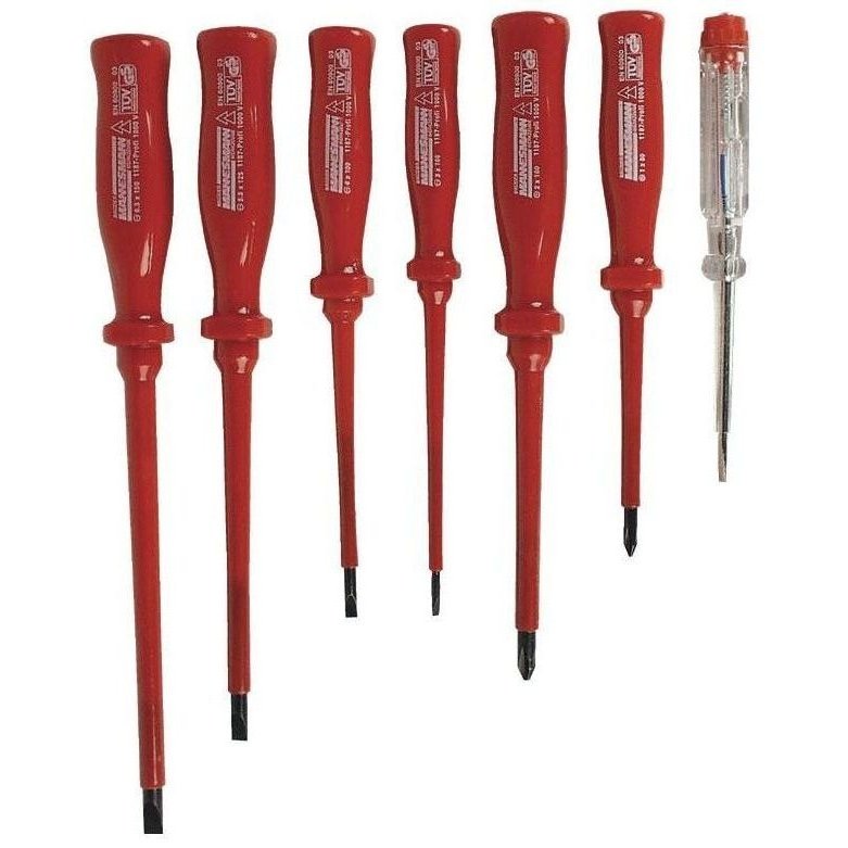 Brüder mannesmann schroevendraaierset elektro 7dlg (hobby) - 1187-profi