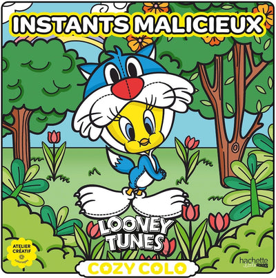 Hachette heroes cozy colo - looney tunes instants malicieux (naughty moments) - hachette - coloring book for adults and children