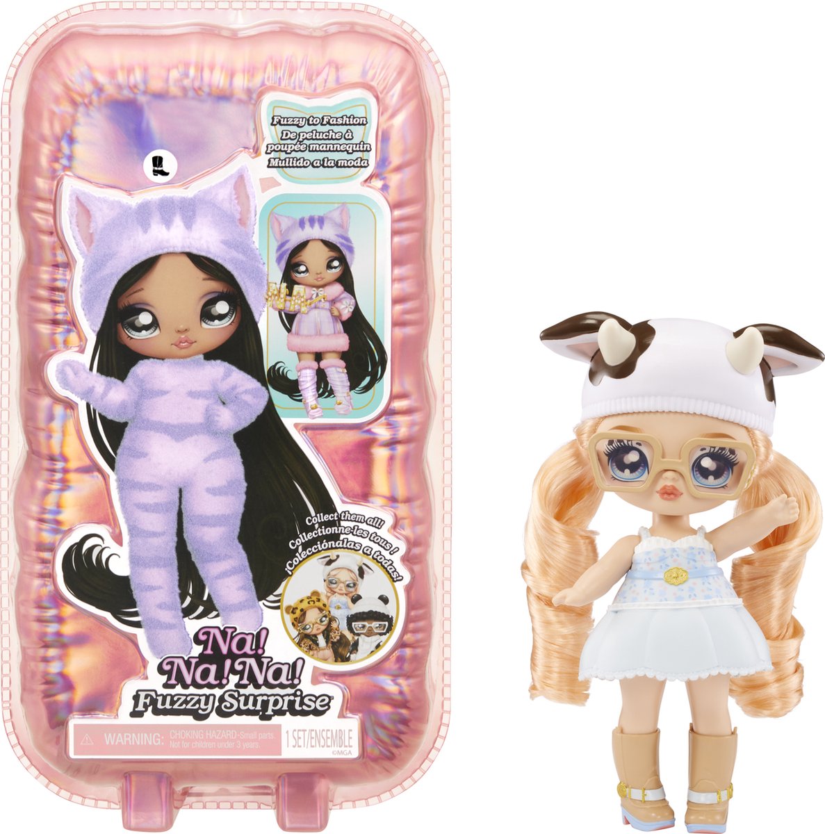 Na! na! na! surprise na! na! na! fuzzy surprise - cow girl - minipop