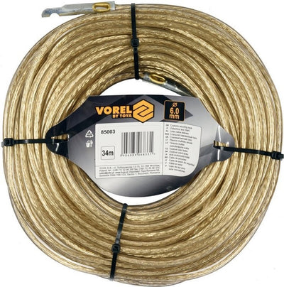 Vorel - steel customs line - 6mm - 34m