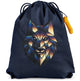 Stones and Bones Hazel 4.0 - Bolsa de gimnasio - Bolsa de natación - Material impermeable - Lobo - Azul oscuro