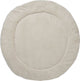 Jollein - tappeto da gioco rotondo (torrone) - maglia basic - cotone - tappeto da gioco per bambini - 95 cm