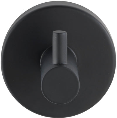 Wenko porta asciugamano bosio acciaio inox nero opaco - porta asciugamano - porta asciugamano - gancio a parete