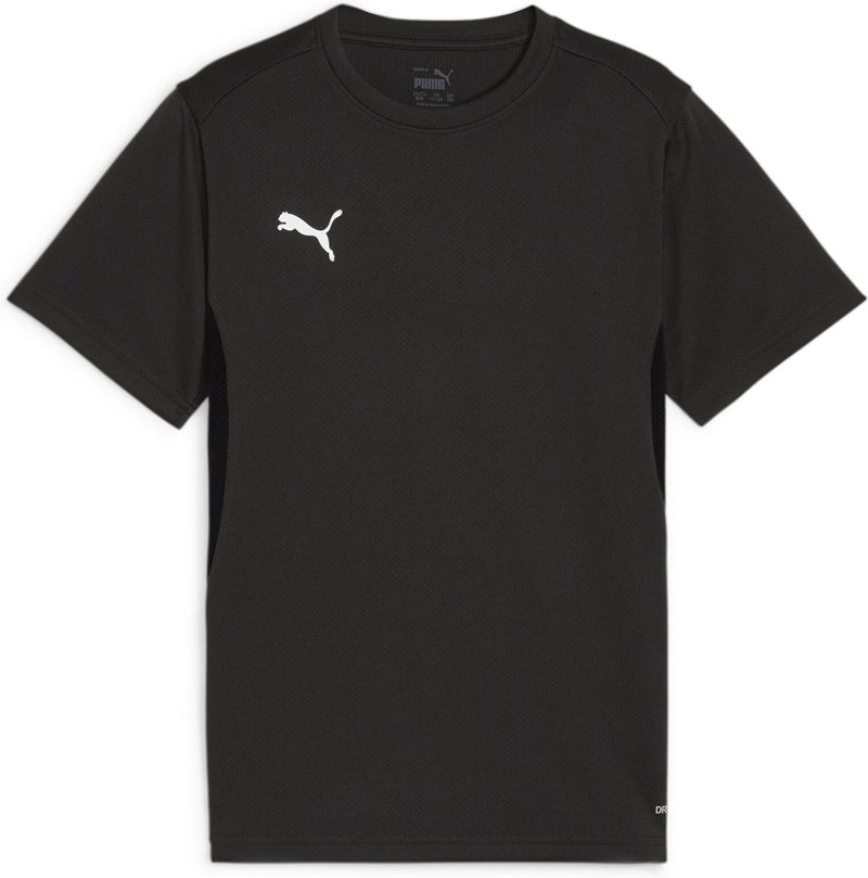 Puma teamgoal jersey jr camiseta deportiva para niños - black-white-flat dark grey