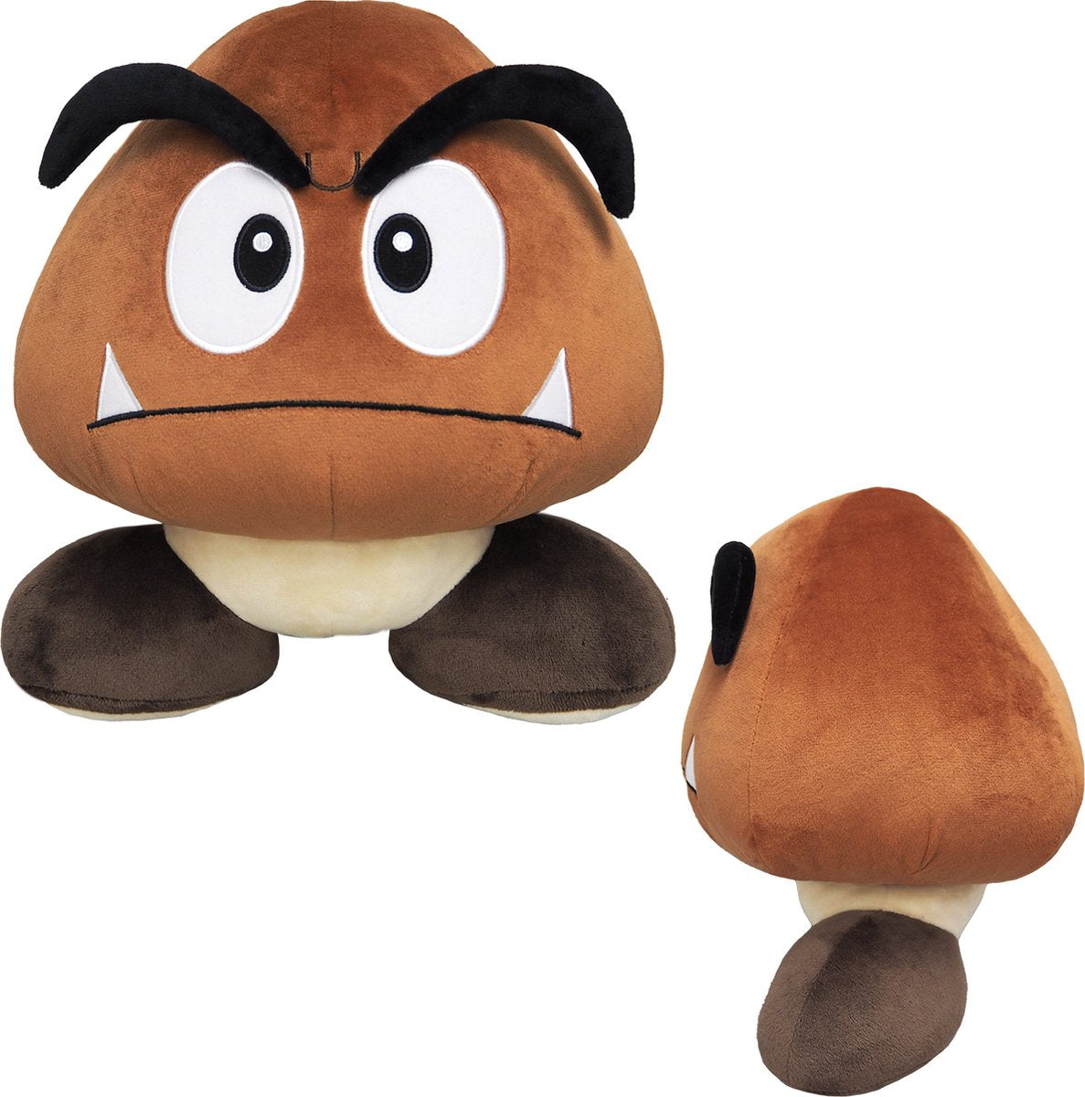Insieme super mario - goomba - peluche 30 cm