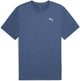 Puma m tad essentials solid cat tee (lc small cat) heren sportshirt - dark indigo