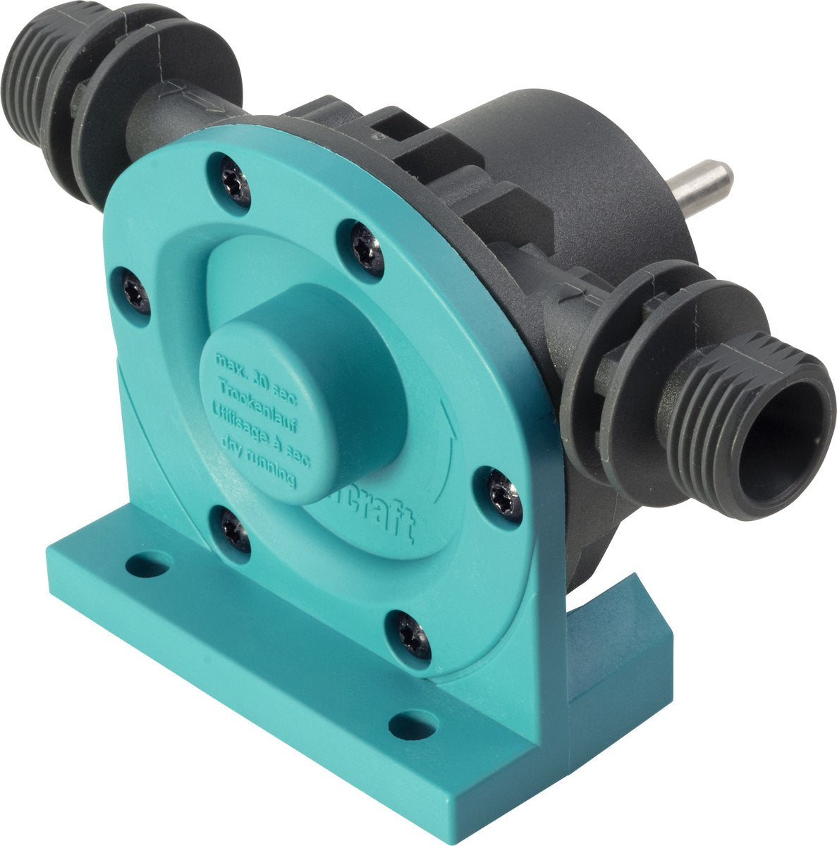 Wolfcraft - voorzetpomp 1300 l h - boorpomp - boormachine pomp - waterpomp - boormachinepomp - 4540000