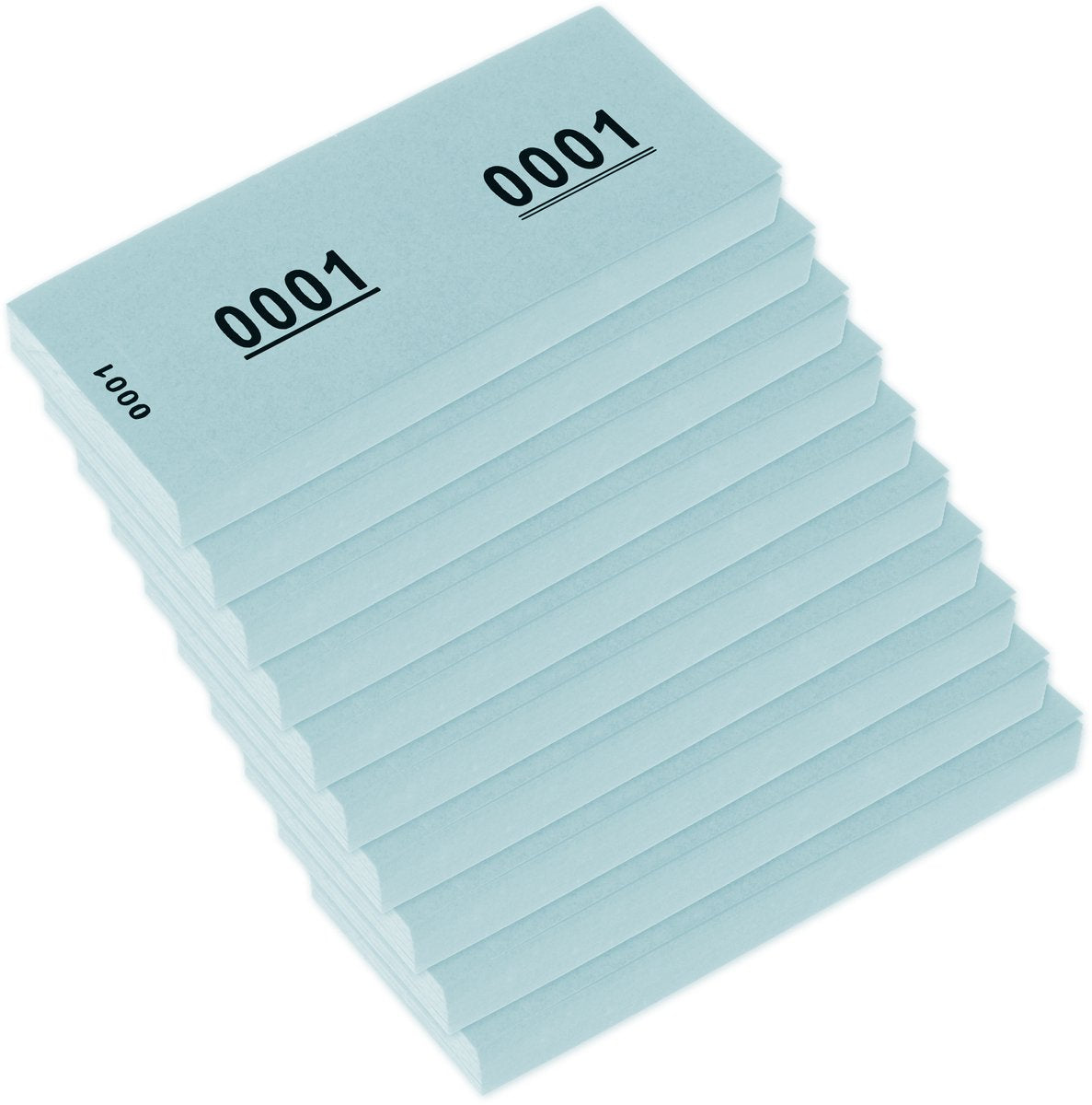 Tastierino numerico Kangaro - 42x105mm - 70 grammi - numeri 1-1000 - blu