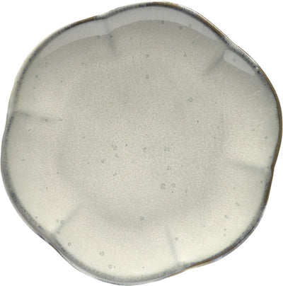 Serax - sergio herman inku - plato acanalado - blanco - 13 ø - 4 piezas