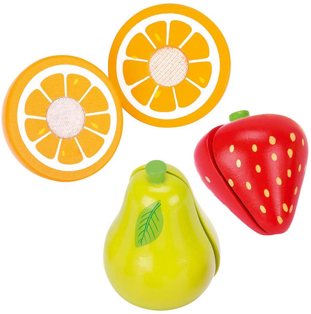 Goki Brexen de madera con fruta, 7dlg.