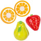 Goki Brexen de madera con fruta, 7dlg.
