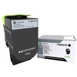 Cartucho de tóner 71b0010 Lexmark original negro