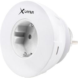 Caricabatterie xlayer 217676 bianco 90 mm (d)