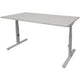 Bureau schaffenburg lin-pl128-lra-m25 spaanplaat, metaal multikleur