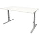 Bureau schaffenburg lin-pl128-wira-m25 spaanplaat, metaal multikleur