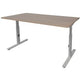 Scrivania Schavenburg lin-pl148-hava-m25 in truciolare, metallo multicolore
