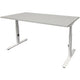 Bureau schaffenburg lin-pl148-lrw-m25 spaanplaat, metaal multikleur