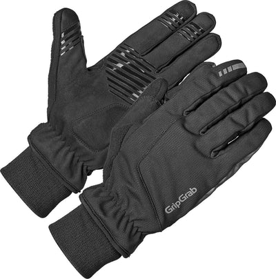 Gripgrab - guanti da ciclismo invernali antivento Windster 2 - neri - unisex - taglia xs