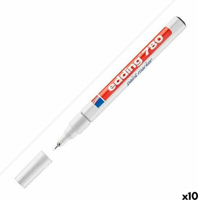 Edding permanent highlighter 780 white 1 piece