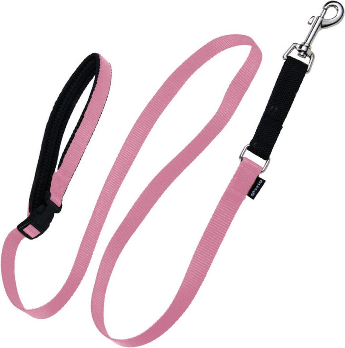 Guinzaglio da allenamento Gloria 2 cm x 2 m rosa
