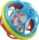 Palla giocattolo con sonaglino Sophie la giraffa - palla giocattolo - giocattoli per bambini - da 3 mesi - ø11 cm - rosso verde blu