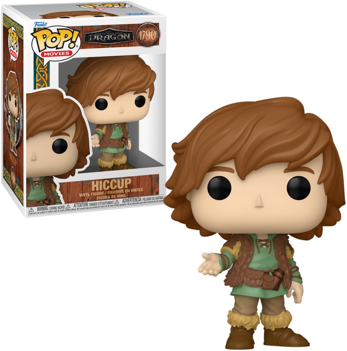 Funko cómo entrenar a un dragón hipo figura de vinilo 1790 pop unisex! - neutro - estándar