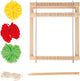 Pie pequeño - loom compacto de madera, 6dlg.
