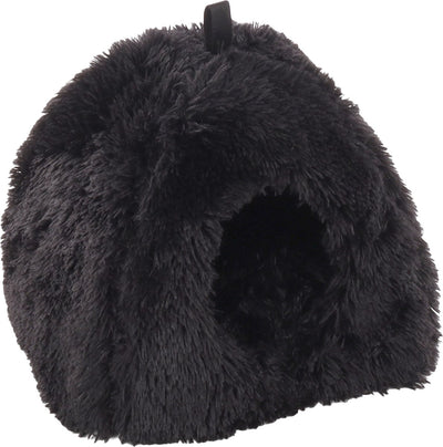 Cama para gatos Flamingo - cesta para dormir para gatos - casa para gatos - cueva para gatos - cueva para gatos - negro, 39 x 39 x 42 cm - lugar para dormir krems