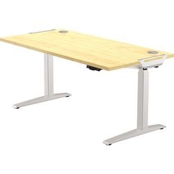 Borsa da scrivania sit-stand 9787101 acciaio, argento mfc