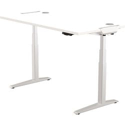Borsa da scrivania sit-stand 9787001 acciaio, argento mfc