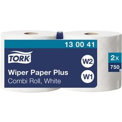 Papel limpiador tork 420 blanco pack 2 piezas