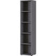 Libreria Germania 4234-547 grigio 1970 mm (h)