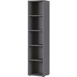 Libreria Germania 4234-547 grigio 1970 mm (h)