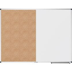Tablero combinado legamaster 7-108654 marrón, blanco