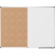 Tablero combinado legamaster 7-108654 marrón, blanco